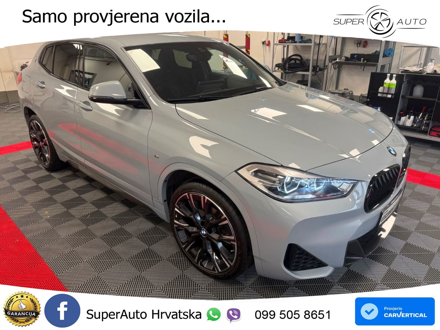 BMW X2 sDrive18d Steptronic M Sport LED+GR SJED+ACC