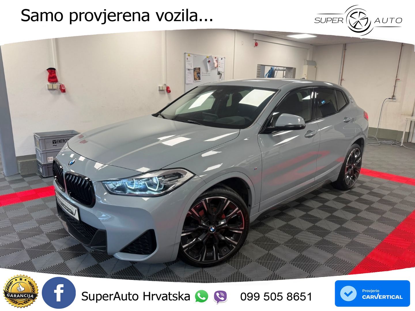 BMW X2 sDrive18d Steptronic M Sport LED+GR SJED+ACC