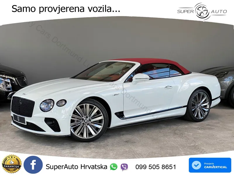 Bentley Continental GTC III Speed 6.0 TSI W12 (659 KS) AWD DCT