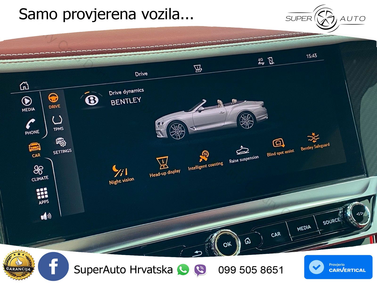 Bentley Continental GTC III Speed 6.0 TSI W12 (659 KS) AWD DCT