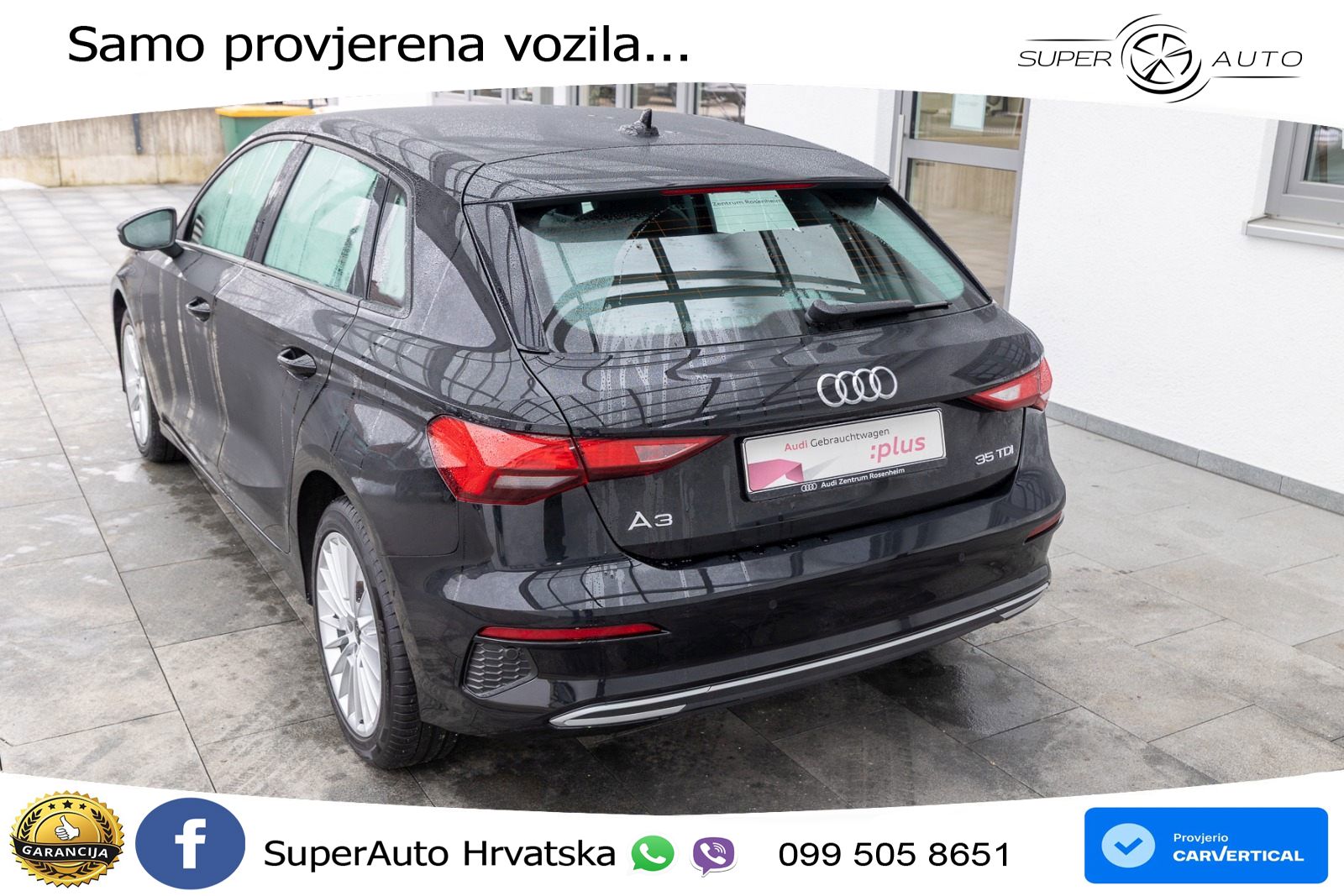 Audi A3 35 TDI (150 KS) S tronic