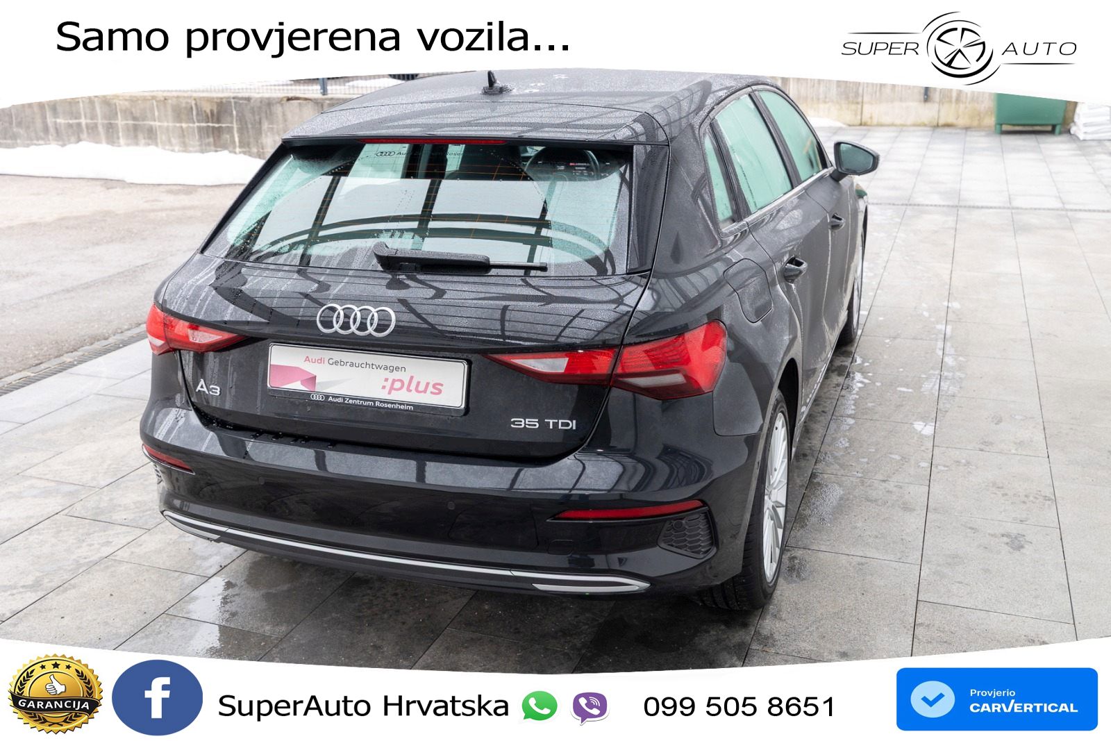 Audi A3 35 TDI (150 KS) S tronic