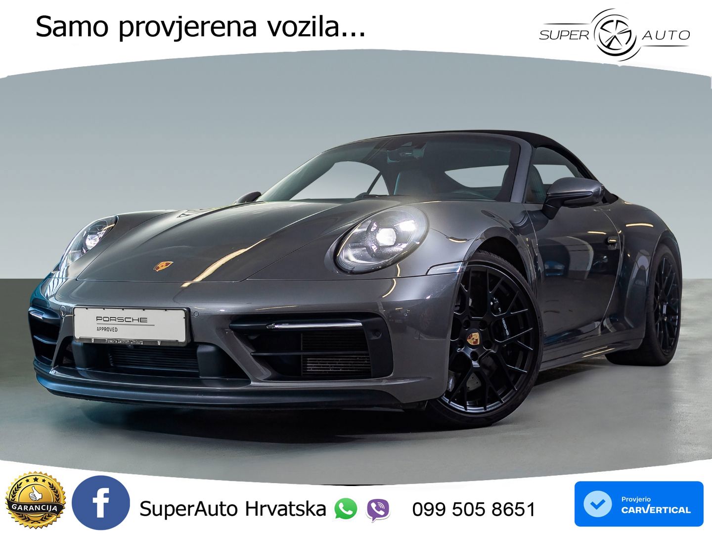 Porsche 911 Carrera 4 GTS Cabriolet 3.0 (480 KS) PDK