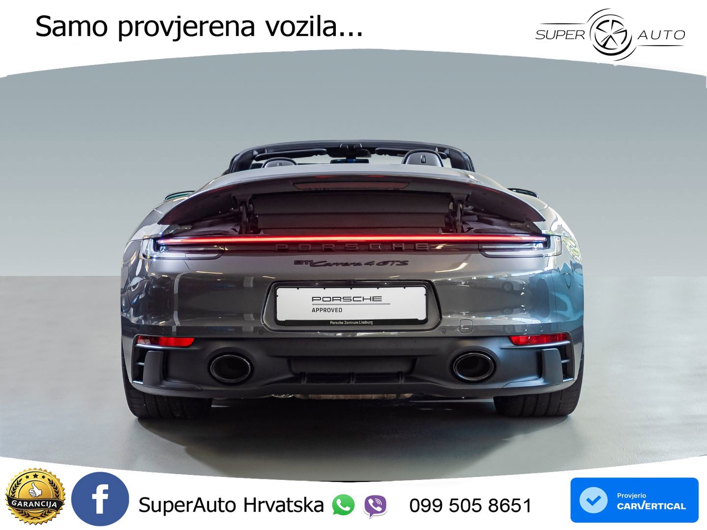 Porsche 911 Carrera 4 GTS Cabriolet 3.0 (480 KS) PDK