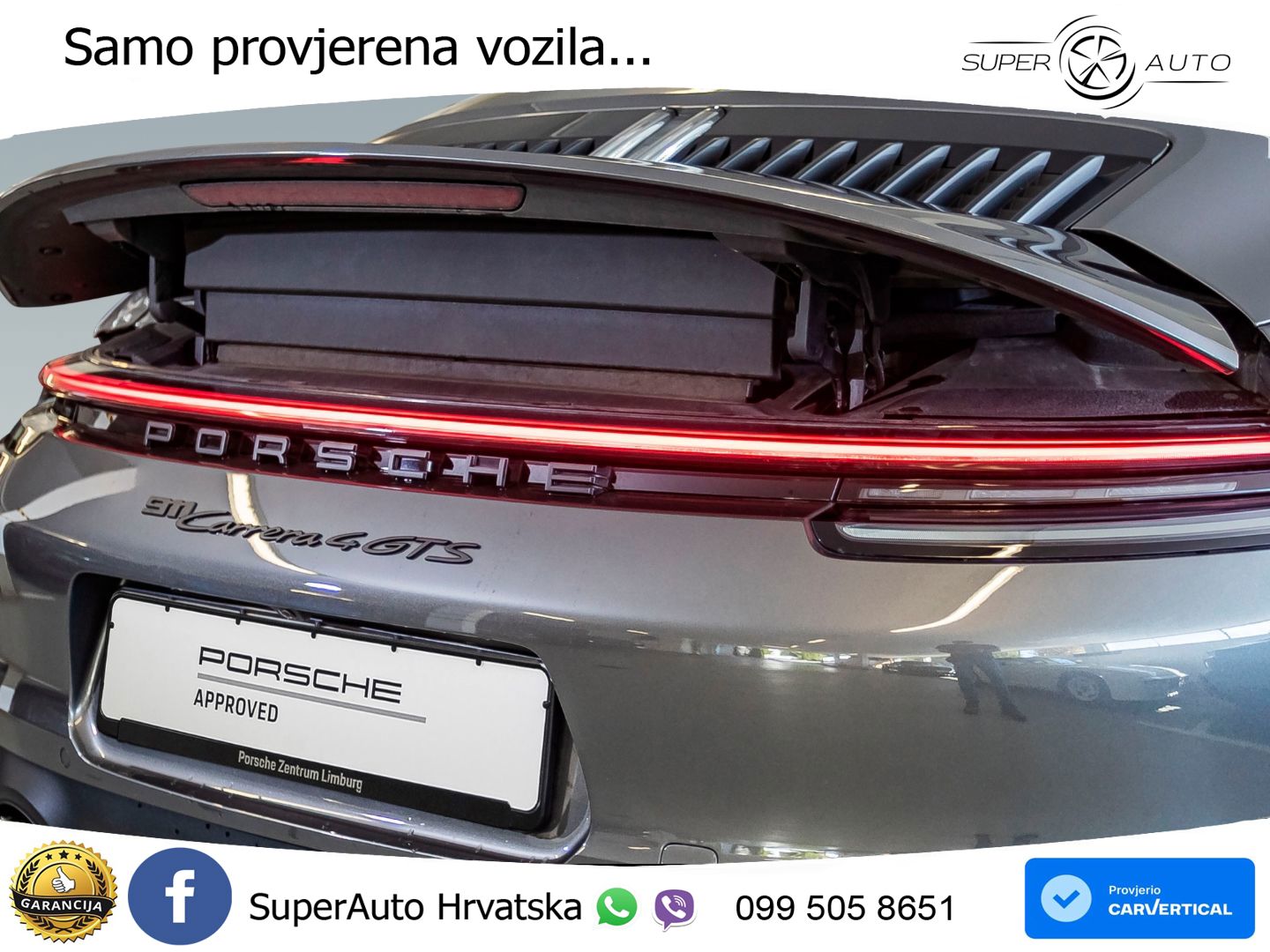 Porsche 911 Carrera 4 GTS Cabriolet 3.0 (480 KS) PDK