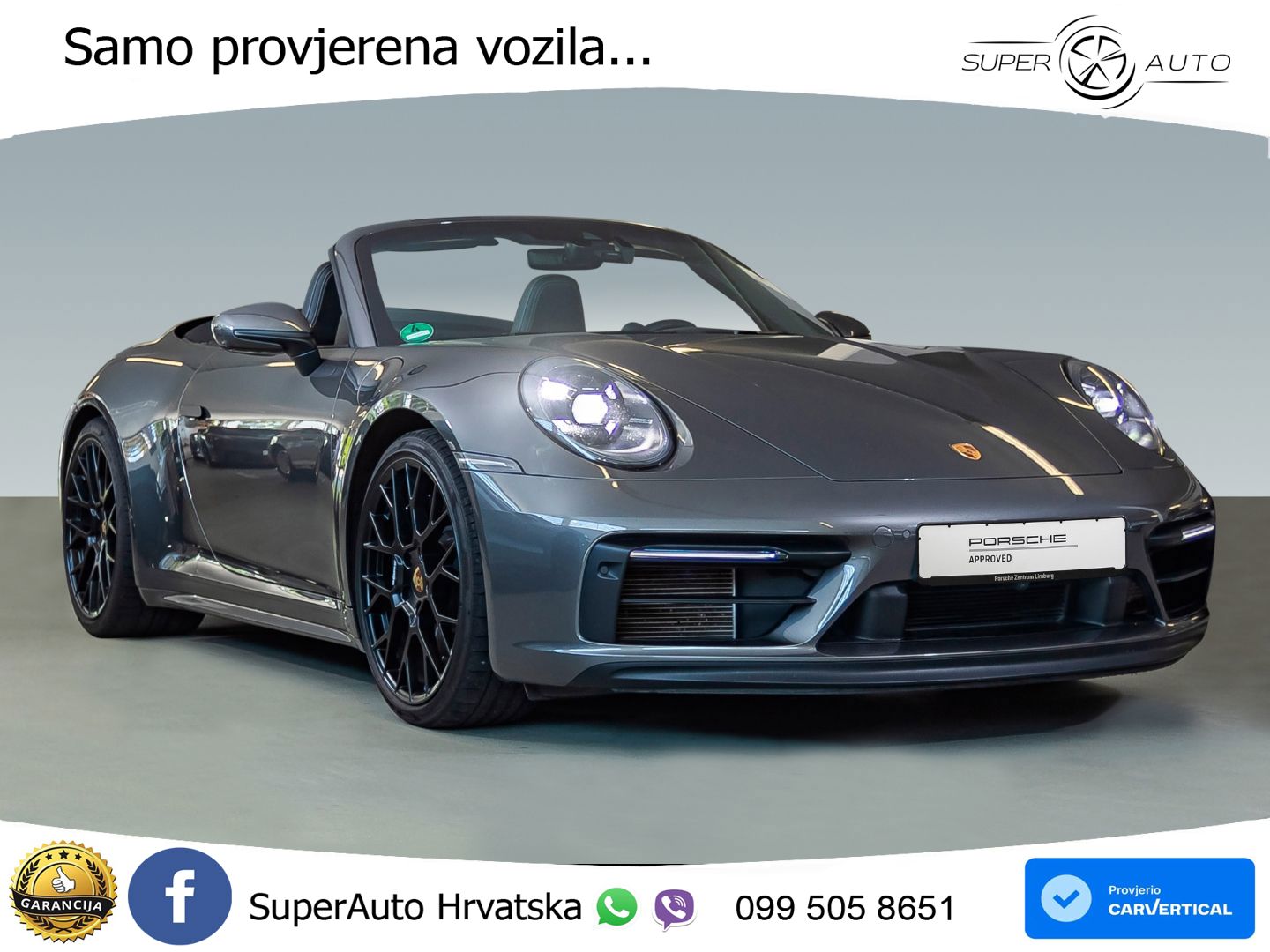 Porsche 911 Carrera 4 GTS Cabriolet 3.0 (480 KS) PDK