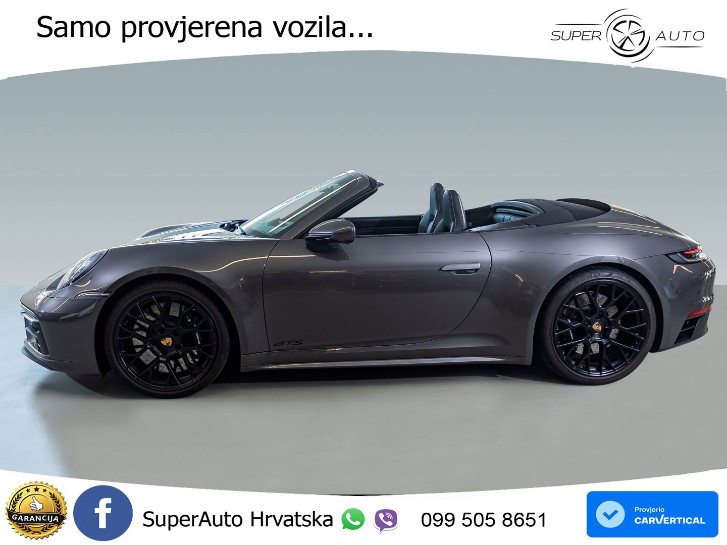 Porsche 911 Carrera 4 GTS Cabriolet 3.0 (480 KS) PDK