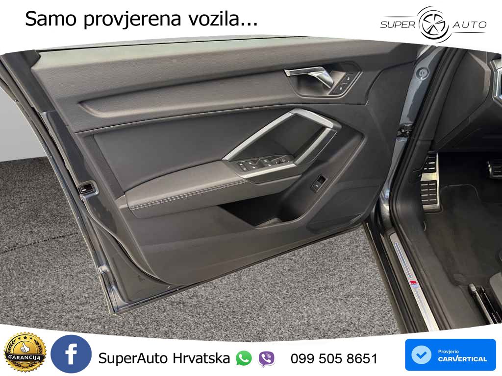 Audi Q3 45 TFSI (245 KS) quattro S tronic 2x S line LED+GR SJED+ACC