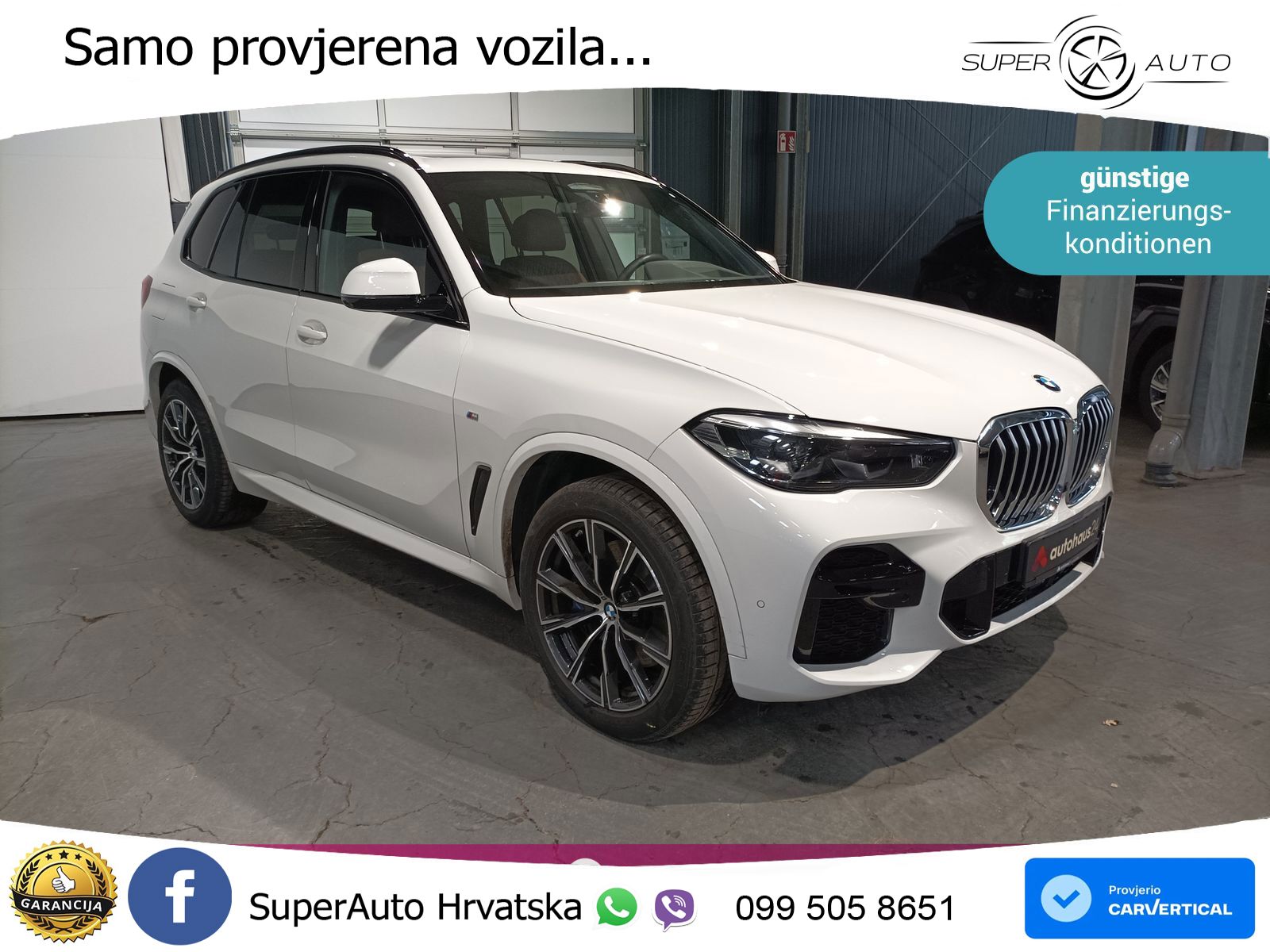 BMW X5 30d (286 KS) xDrive Steptronic M Sport ZRAČNI+ACC+GR SJED+KAM+PANO