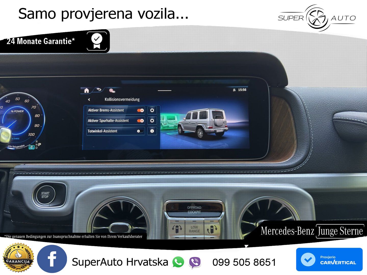 Mercedes G 580 EQ Long 116 kWh (587 KS) 4MATIC Exclusive LED+GR SJED+ACC