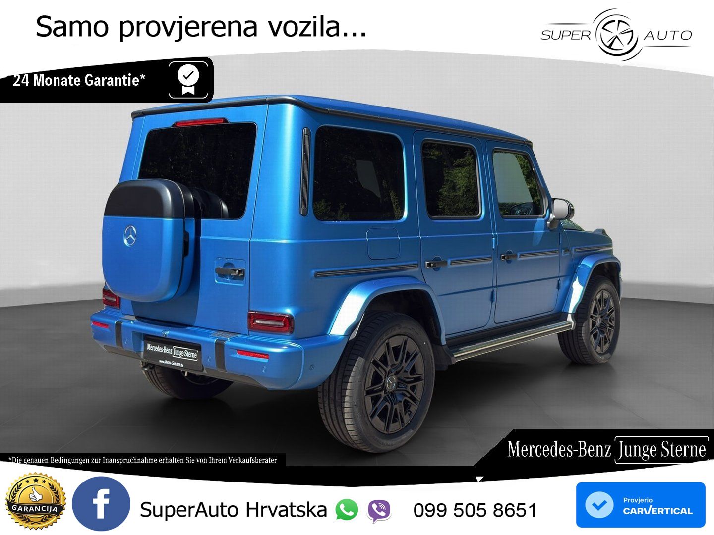 Mercedes G 580 EQ Long 116 kWh (587 KS) 4MATIC Exclusive LED+GR SJED+ACC