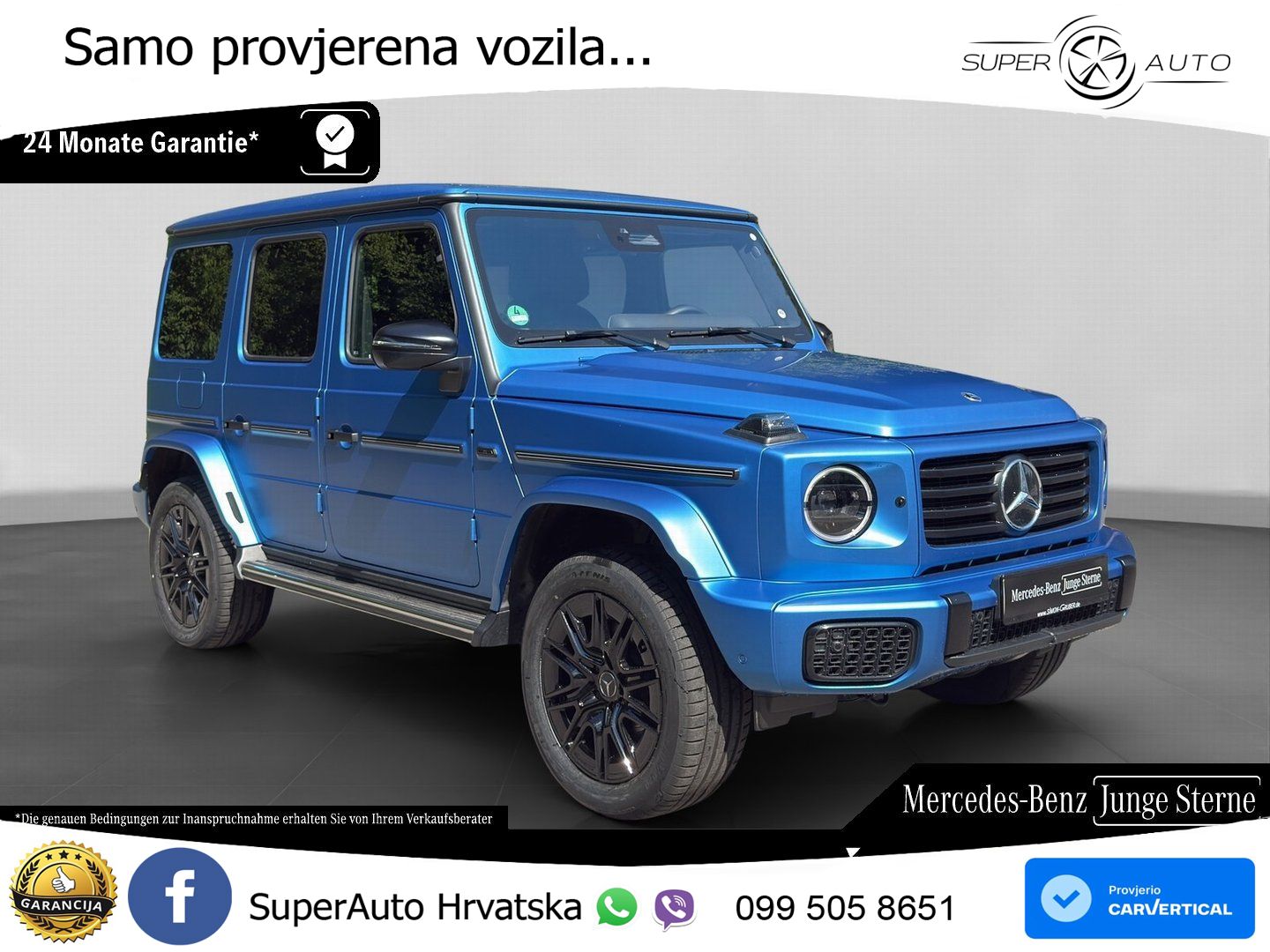 Mercedes G 580 EQ Long 116 kWh (587 KS) 4MATIC Exclusive LED+GR SJED+ACC