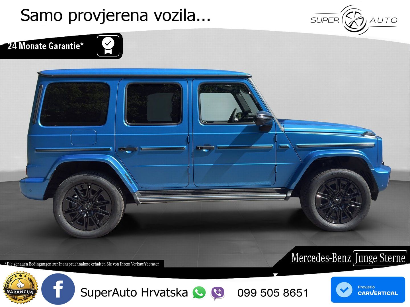 Mercedes G 580 EQ Long 116 kWh (587 KS) 4MATIC Exclusive LED+GR SJED+ACC