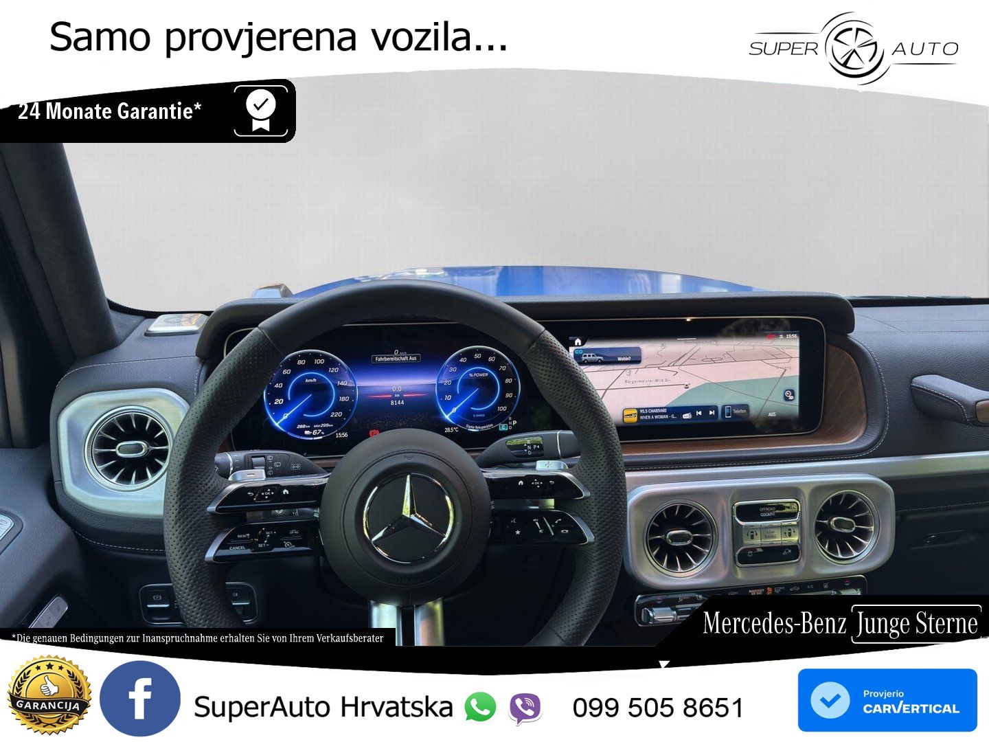 Mercedes G 580 EQ Long 116 kWh (587 KS) 4MATIC Exclusive LED+GR SJED+ACC