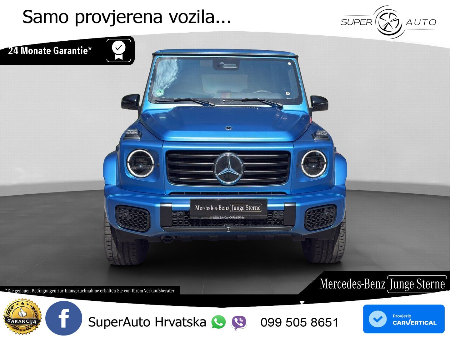 Mercedes G 580 EQ Long 116 kWh (587 KS) 4MATIC Exclusive LED+GR SJED+ACC