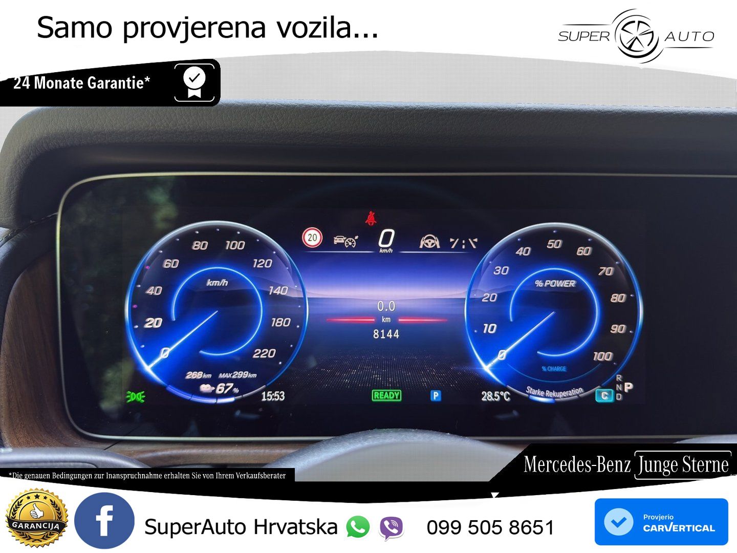 Mercedes G 580 EQ Long 116 kWh (587 KS) 4MATIC Exclusive LED+GR SJED+ACC