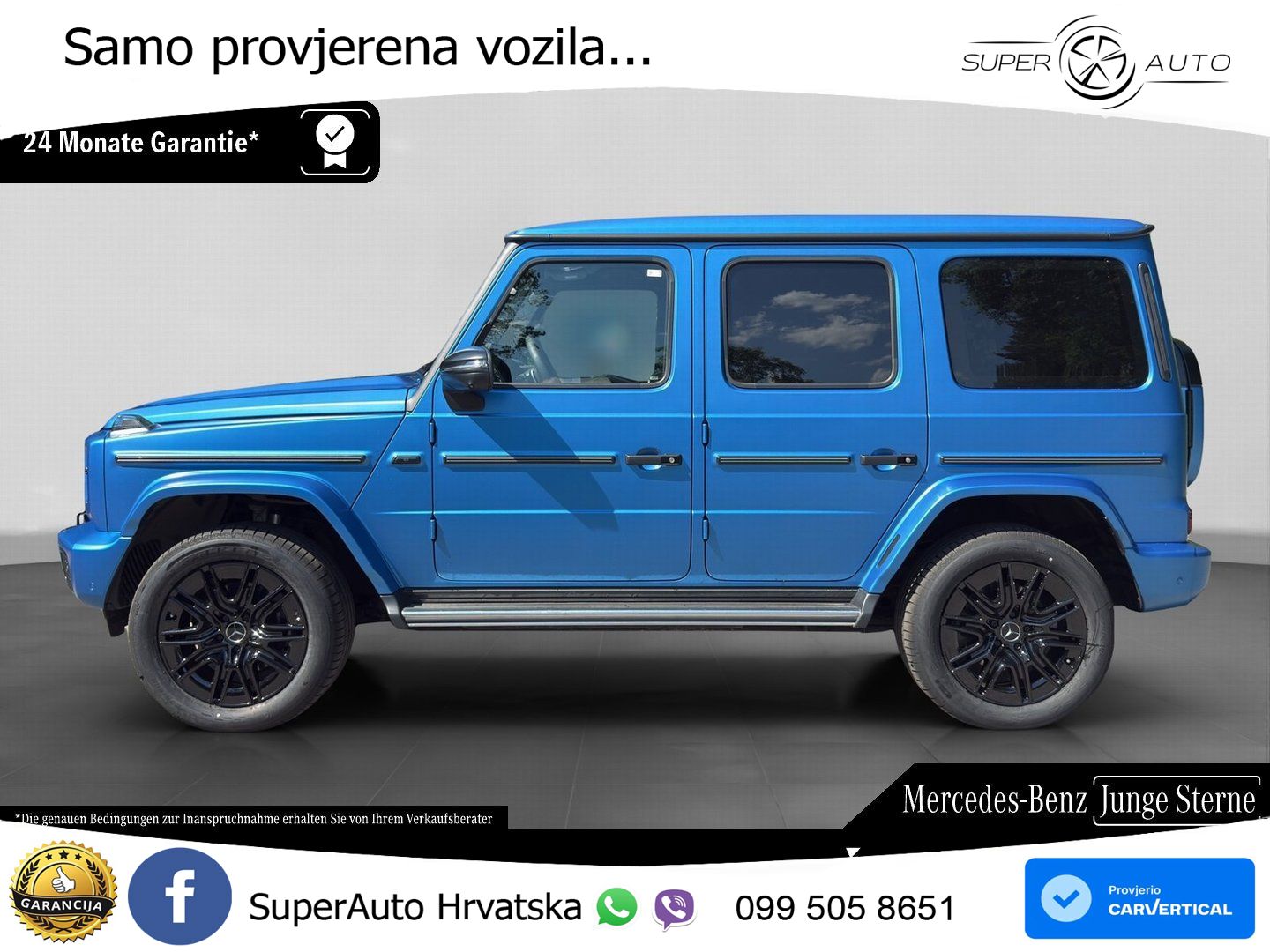 Mercedes G 580 EQ Long 116 kWh (587 KS) 4MATIC Exclusive LED+GR SJED+ACC