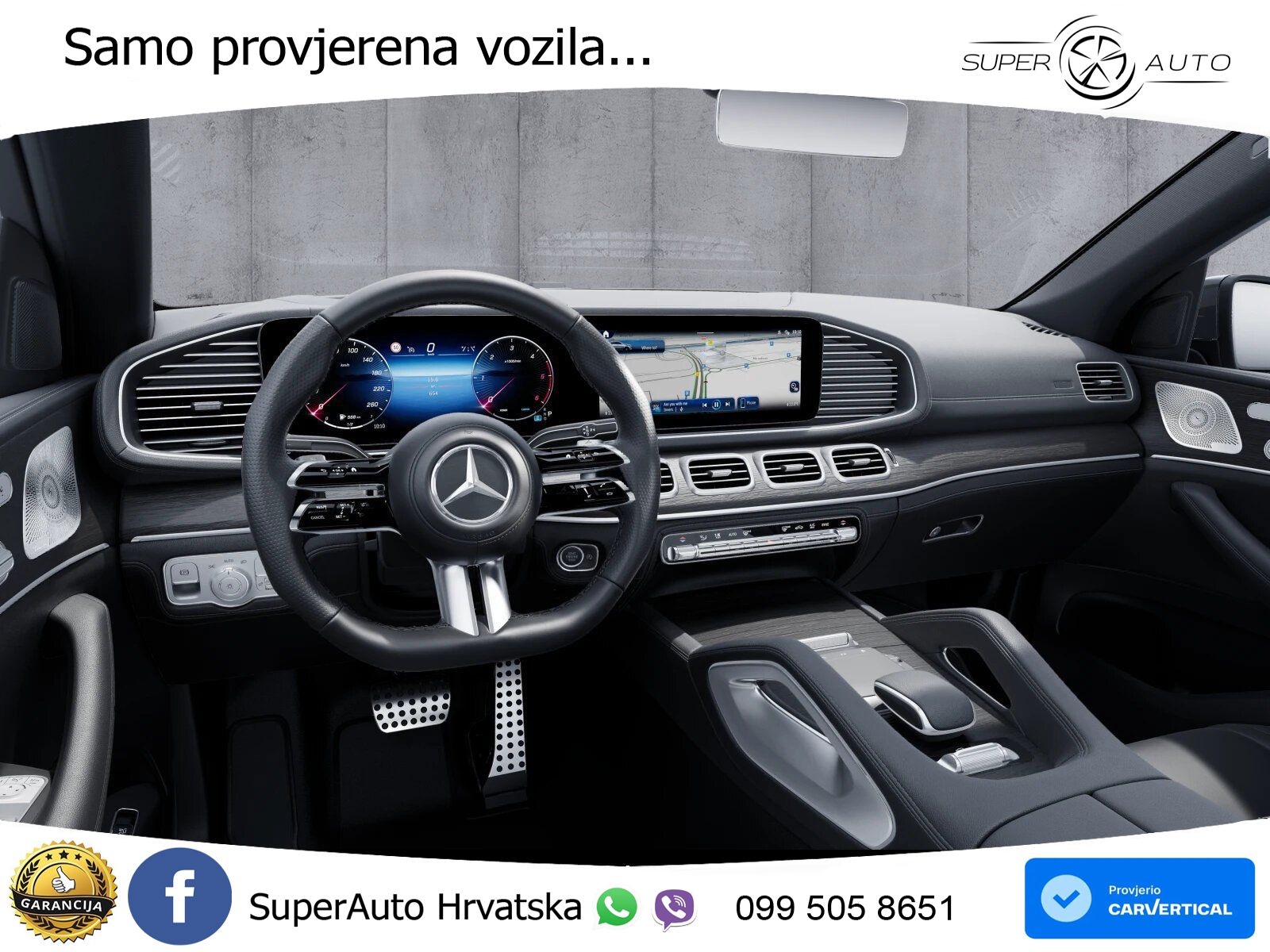 Mercedes GLE Coupe 450d (367 KS) EQ Boost 4MATIC 9G-TRONIC AMG ZRAČNI+ACC+GR SJED+KAM+PANO