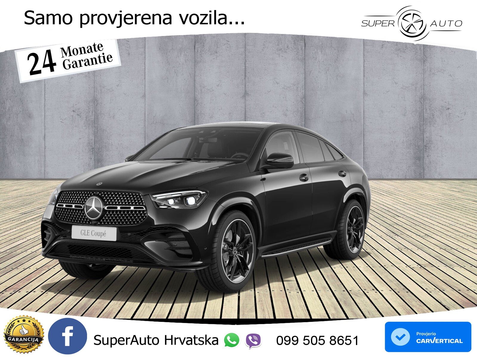 Mercedes GLE Coupe 450d (367 KS) EQ Boost 4MATIC 9G-TRONIC AMG ZRAČNI+ACC+GR SJED+KAM+PANO