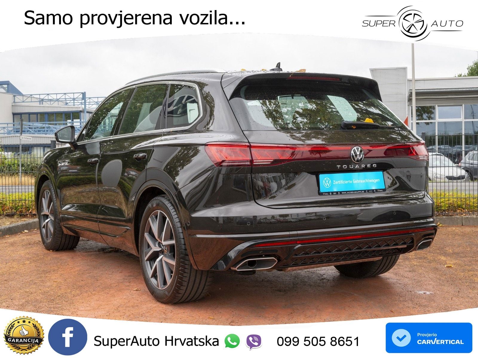 Volkswagen Touareg 3.0 V6 TDI (286 KS) 4MOTION Tiptronic R-Line ZRAČNI+ACC+GR SJED+KAM+PANO