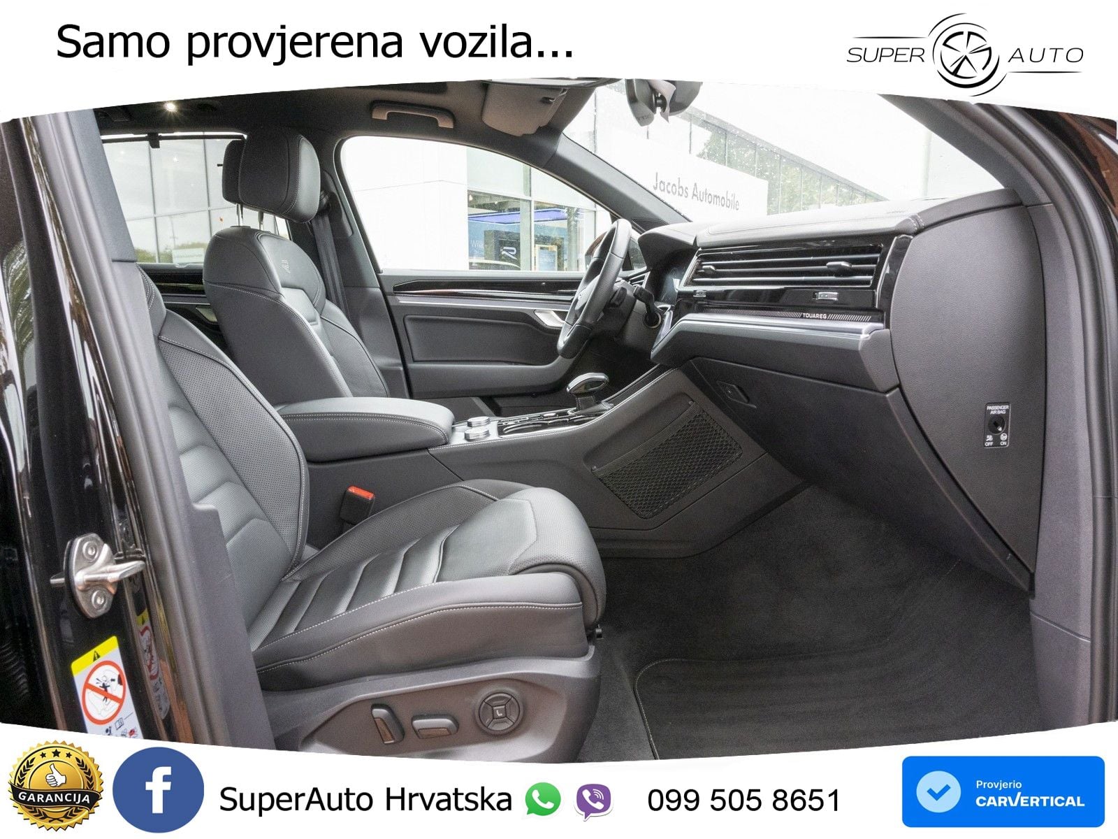 Volkswagen Touareg 3.0 V6 TDI (286 KS) 4MOTION Tiptronic R-Line ZRAČNI+ACC+GR SJED+KAM+PANO