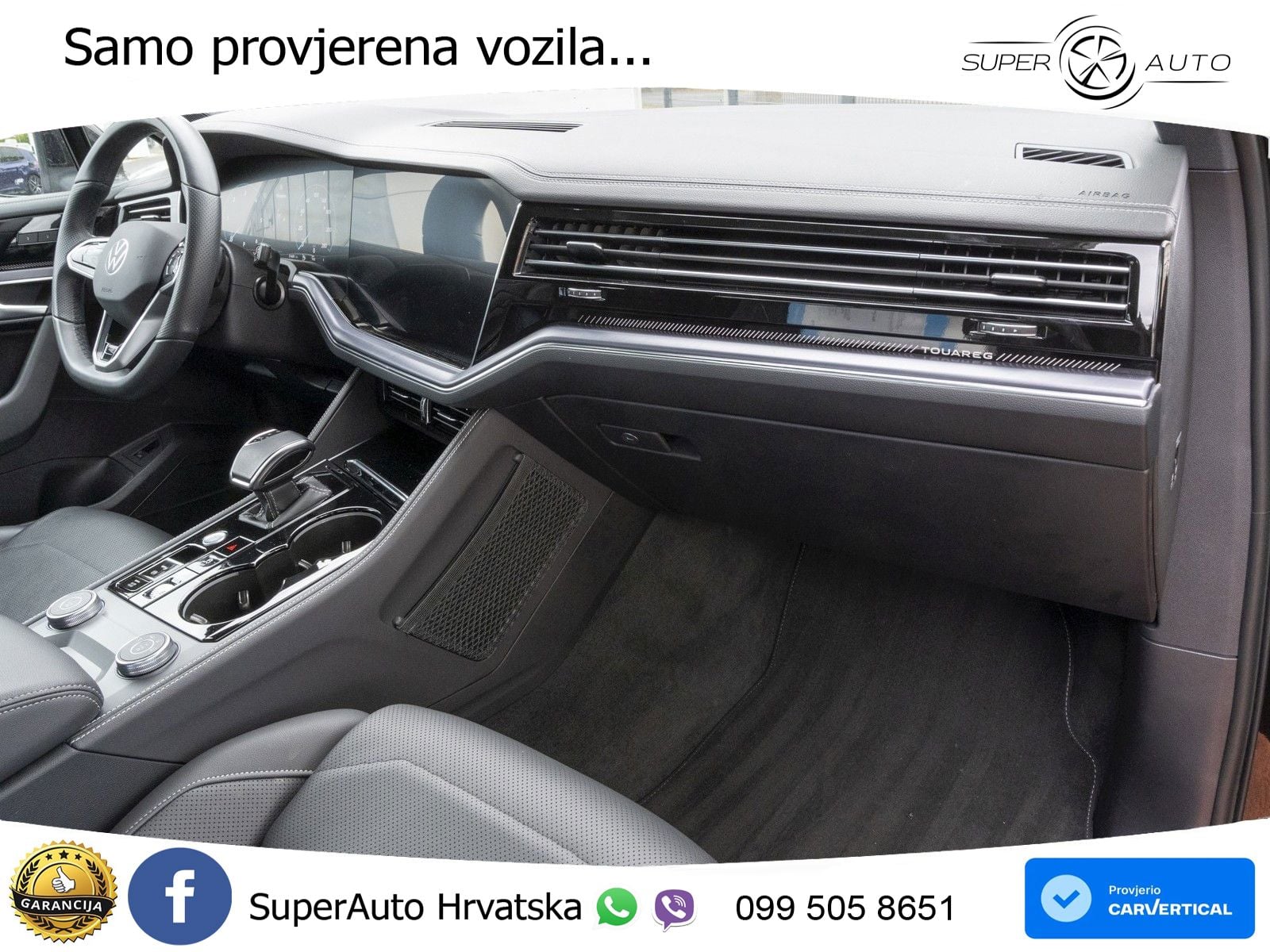 Volkswagen Touareg 3.0 V6 TDI (286 KS) 4MOTION Tiptronic R-Line ZRAČNI+ACC+GR SJED+KAM+PANO