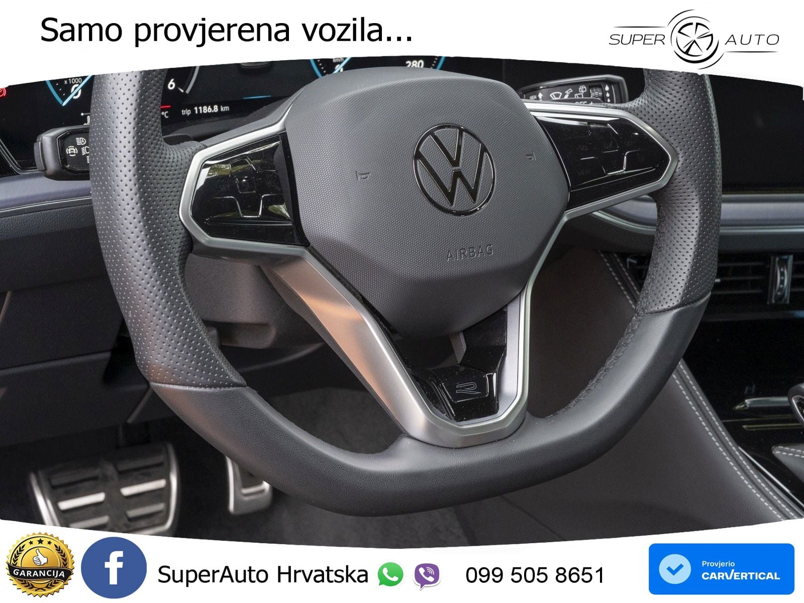 Volkswagen Touareg 3.0 V6 TDI (286 KS) 4MOTION Tiptronic R-Line ZRAČNI+ACC+GR SJED+KAM+PANO