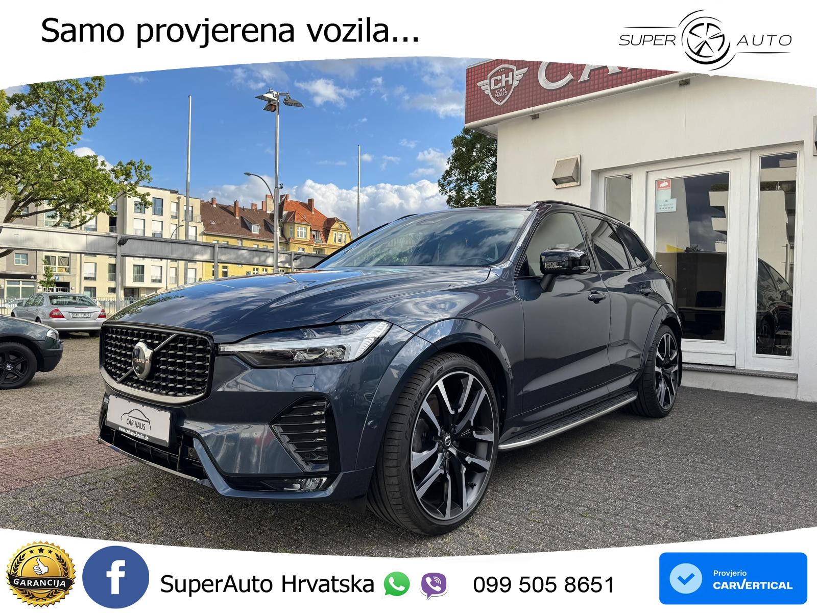Volvo XC60 B5 Diesel AWD Geartronic ZRAČNI+ACC+GR SJED+KAM+PANO