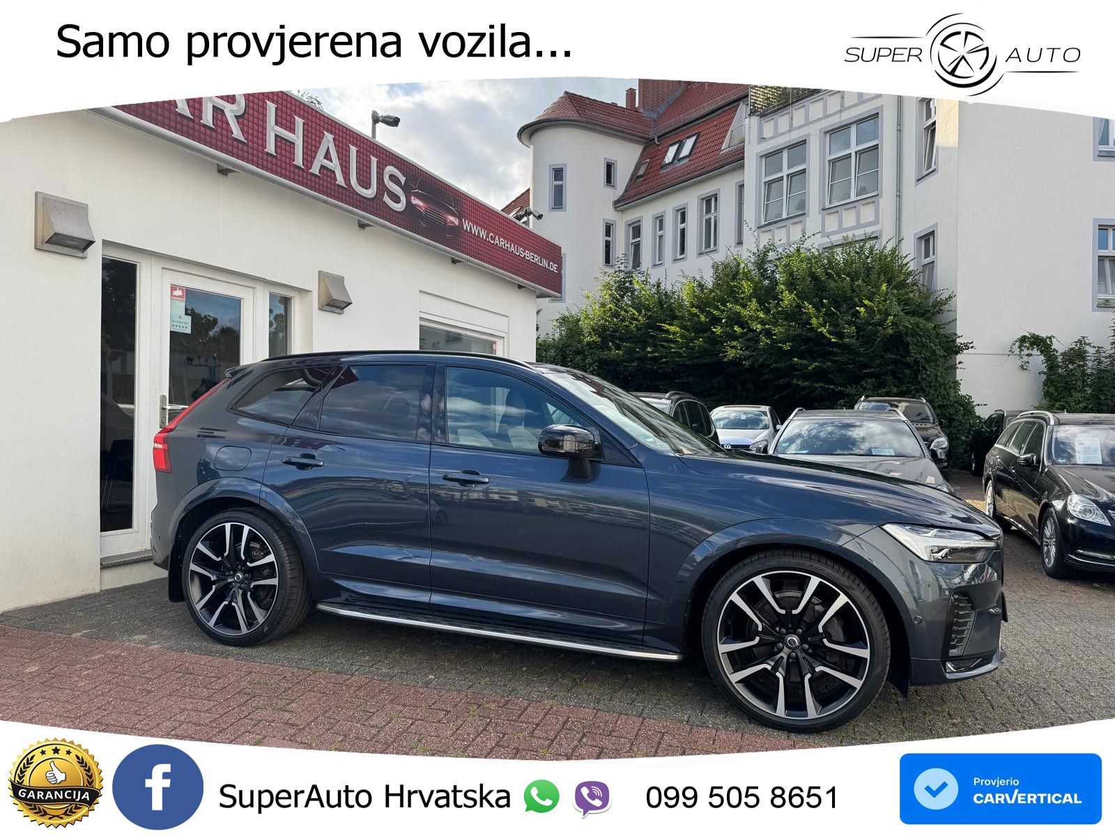 Volvo XC60 B5 Diesel AWD Geartronic ZRAČNI+ACC+GR SJED+KAM+PANO