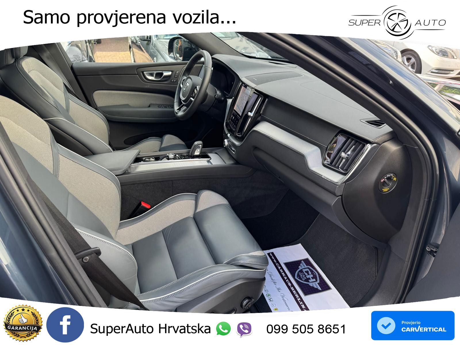 Volvo XC60 B5 Diesel AWD Geartronic ZRAČNI+ACC+GR SJED+KAM+PANO