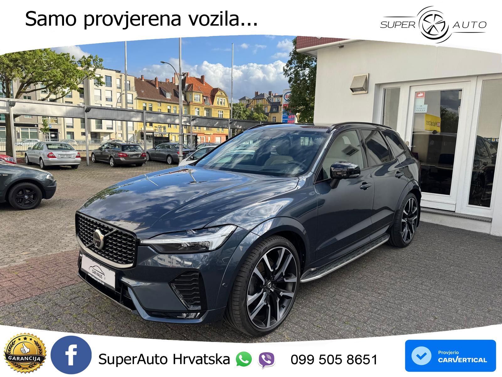 Volvo XC60 B5 Diesel AWD Geartronic ZRAČNI+ACC+GR SJED+KAM+PANO