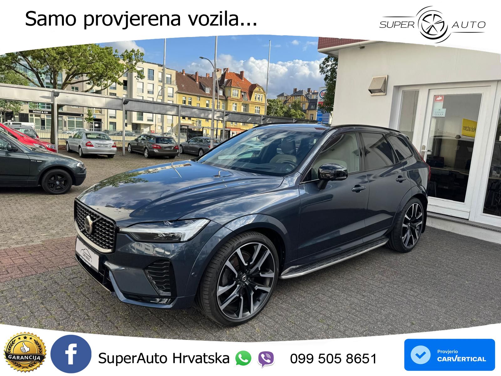 Volvo XC60 B5 Diesel AWD Geartronic ZRAČNI+ACC+GR SJED+KAM+PANO