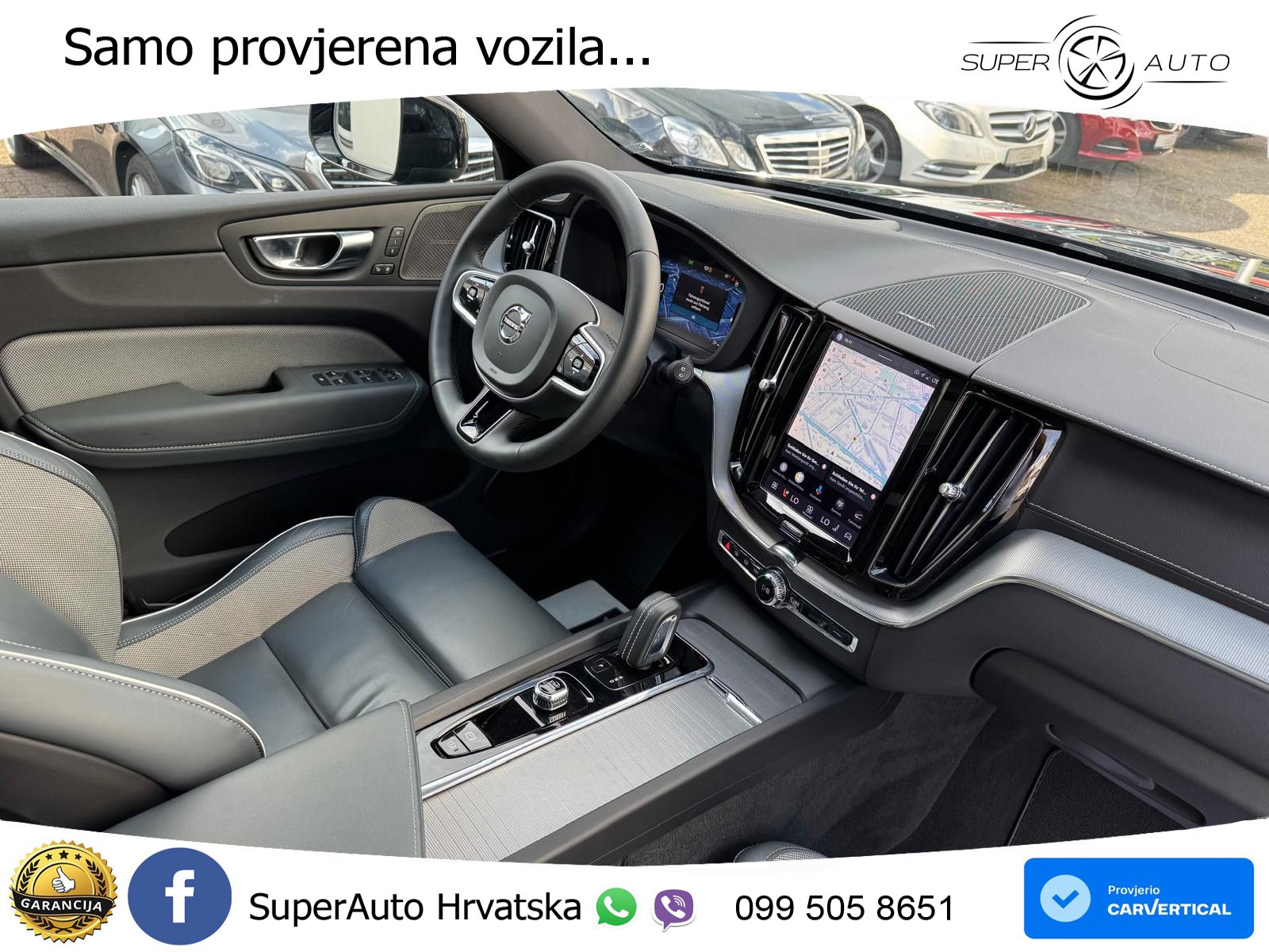 Volvo XC60 B5 Diesel AWD Geartronic ZRAČNI+ACC+GR SJED+KAM+PANO