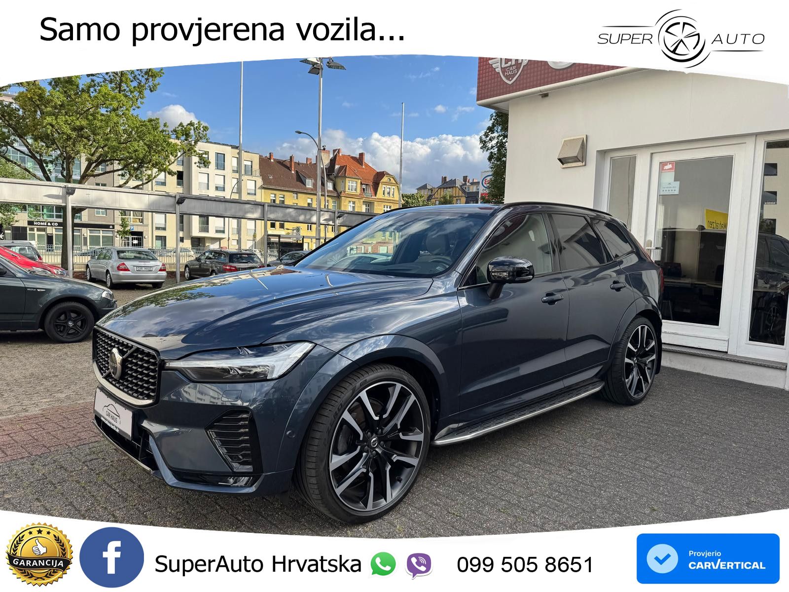 Volvo XC60 B5 Diesel AWD Geartronic ZRAČNI+ACC+GR SJED+KAM+PANO