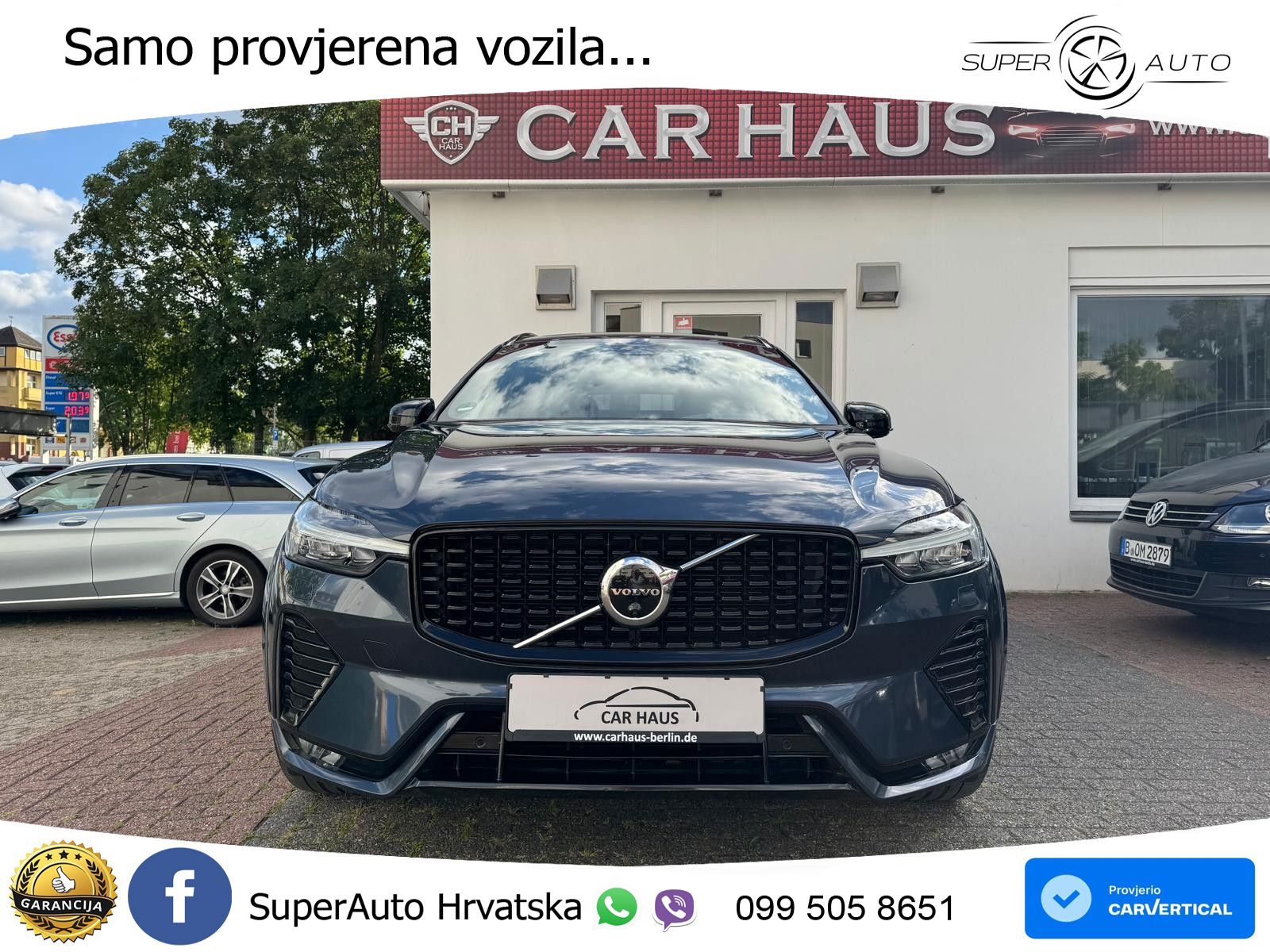 Volvo XC60 B5 Diesel AWD Geartronic ZRAČNI+ACC+GR SJED+KAM+PANO