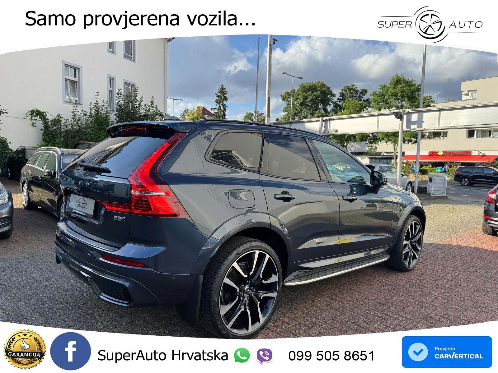 Volvo XC60 B5 Diesel AWD Geartronic ZRAČNI+ACC+GR SJED+KAM+PANO