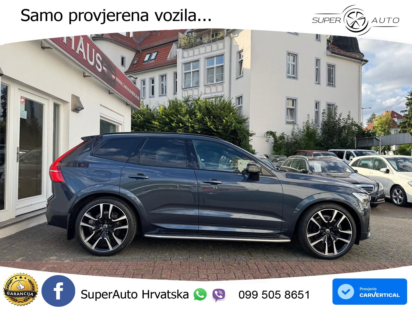 Volvo XC60 B5 Diesel AWD Geartronic ZRAČNI+ACC+GR SJED+KAM+PANO