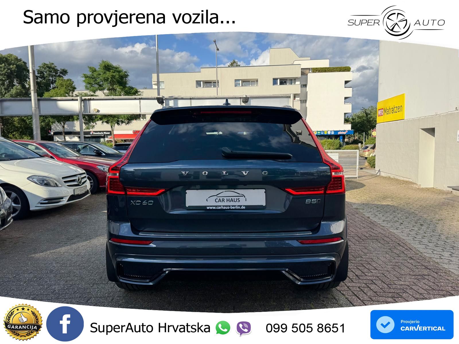 Volvo XC60 B5 Diesel AWD Geartronic ZRAČNI+ACC+GR SJED+KAM+PANO