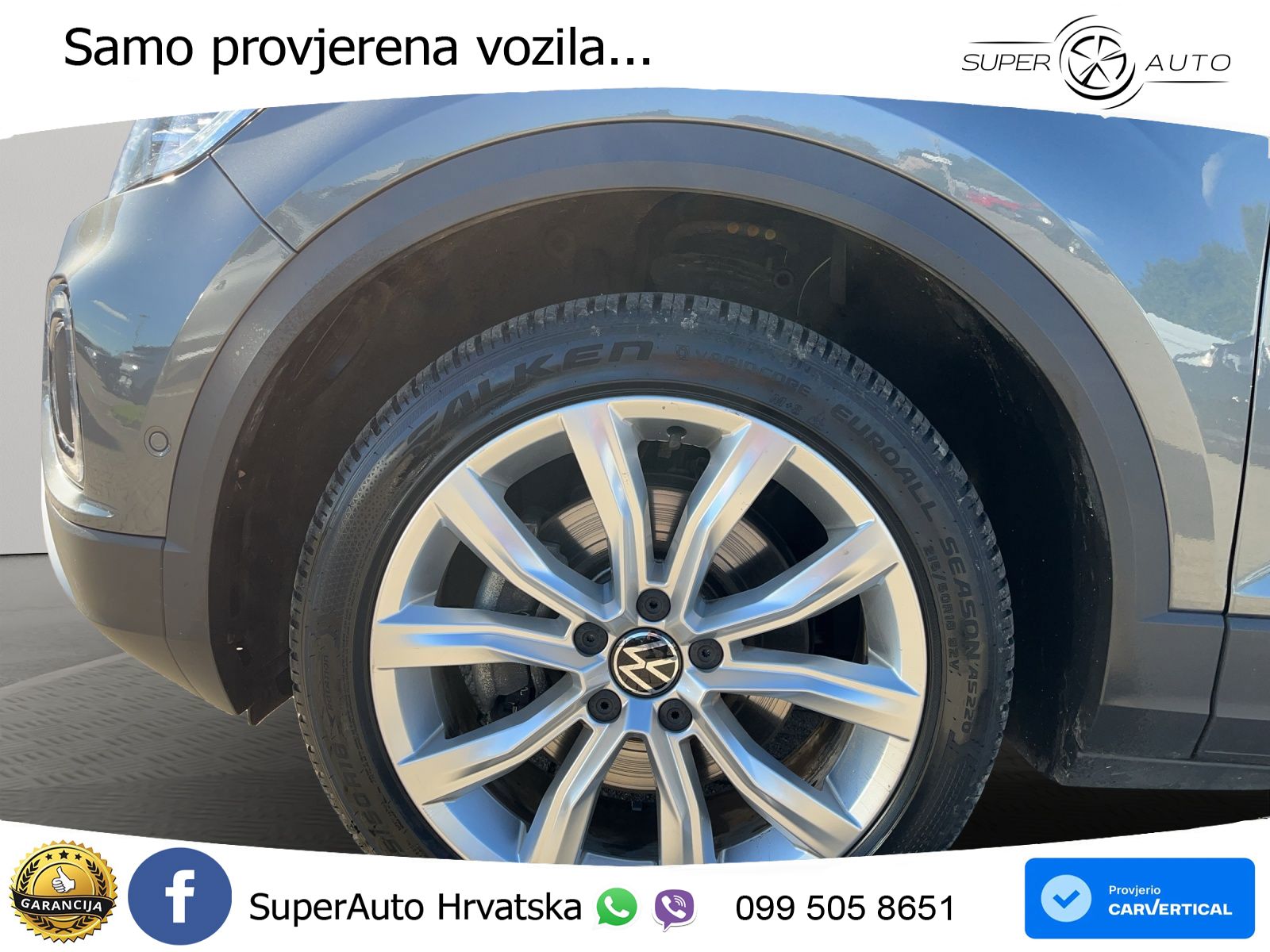 Volkswagen T-Roc I 2.0 TDI (150 KS) DSG LED+GR SJED+ACC