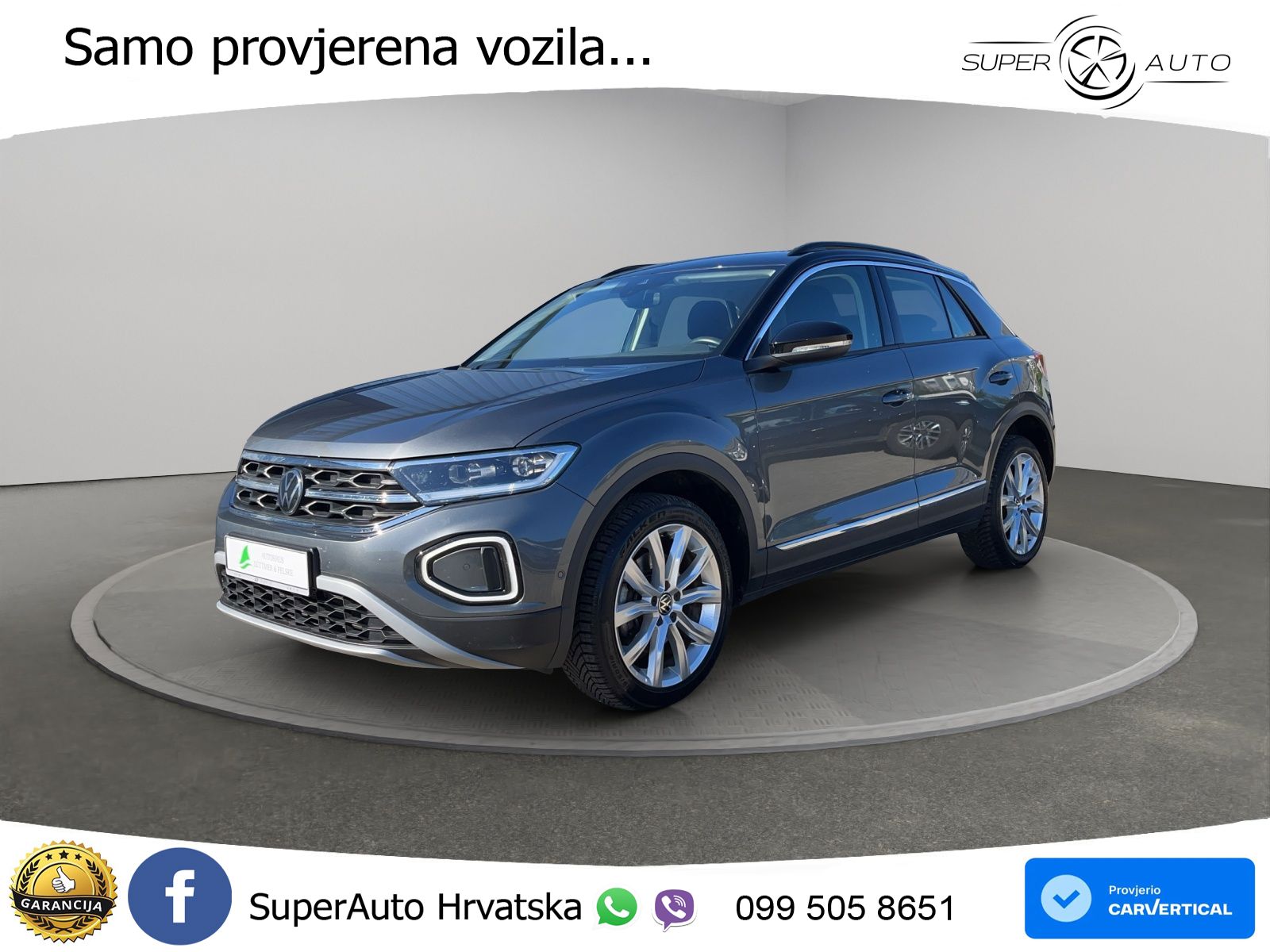 Volkswagen T-Roc I 2.0 TDI (150 KS) DSG LED+GR SJED+ACC