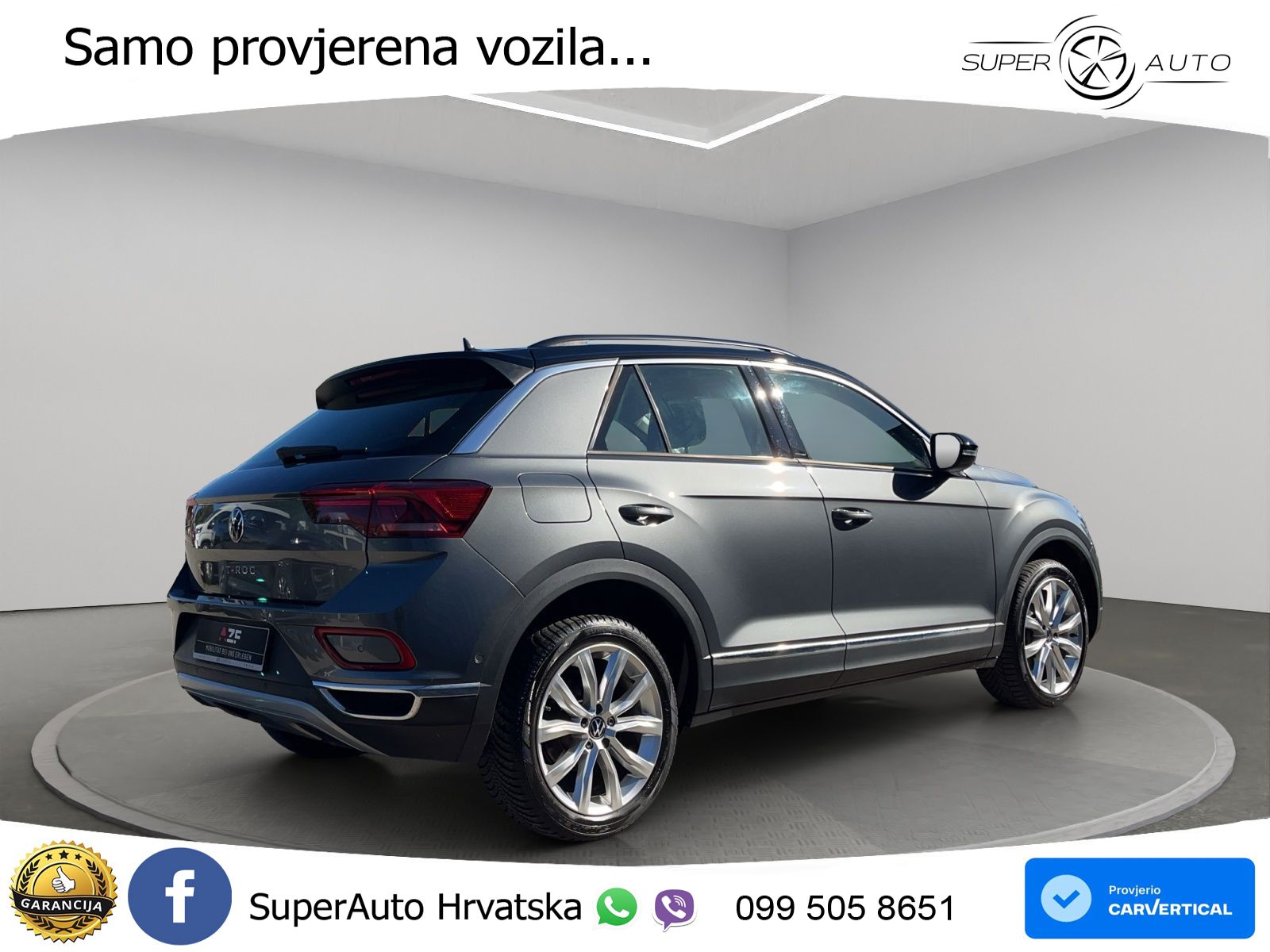 Volkswagen T-Roc I 2.0 TDI (150 KS) DSG LED+GR SJED+ACC