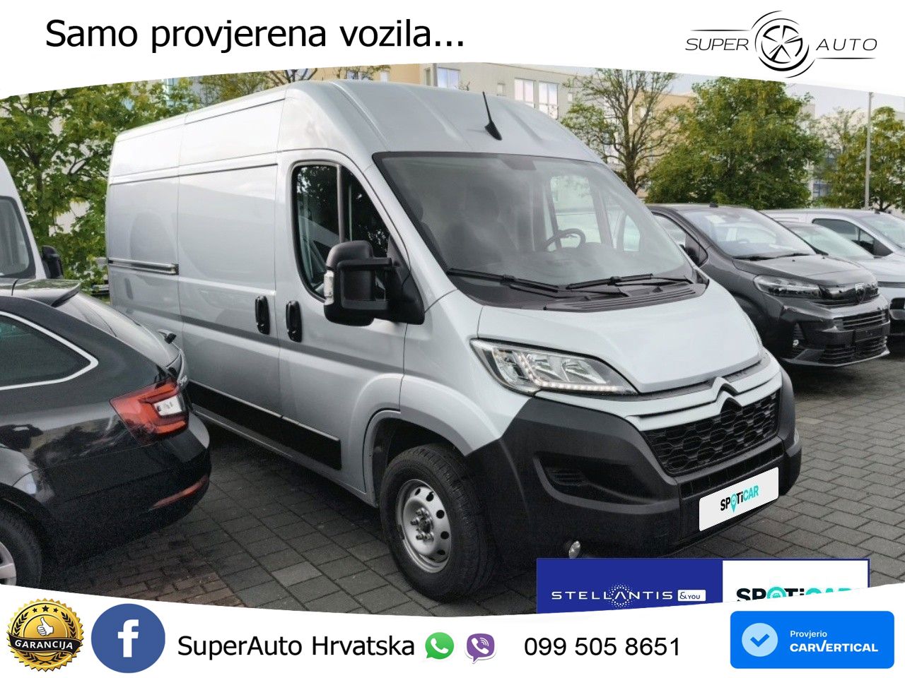 Citroën Jumper 35 L2H2 TRANSLINE PLUS SOLUTION BlueHDi 1 165 KS