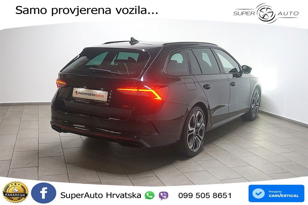 Škoda Octavia Combi RS 2.0 TSI (245 KS) DSG LED+GR SJED+ACC