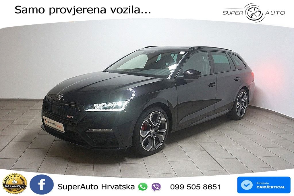Škoda Octavia Combi RS 2.0 TSI (245 KS) DSG LED+GR SJED+ACC
