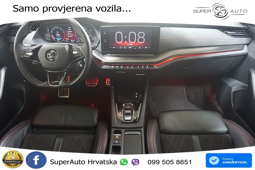 Škoda Octavia Combi RS 2.0 TSI (245 KS) DSG LED+GR SJED+ACC