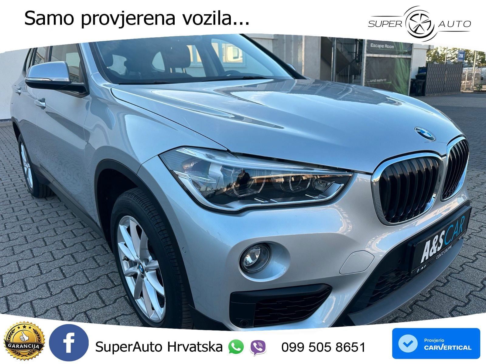 BMW X1 20d (190 KS) Steptronic Advantage LED+GR SJED+ACC