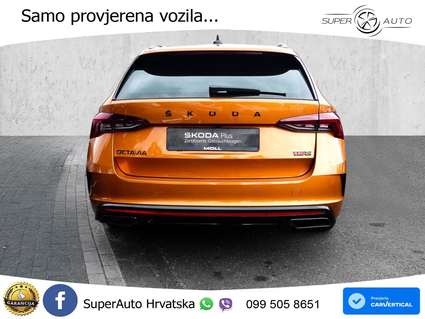 Škoda Octavia Combi RS 2.0 TDI (200 KS) DSG LED+GR SJED+ACC
