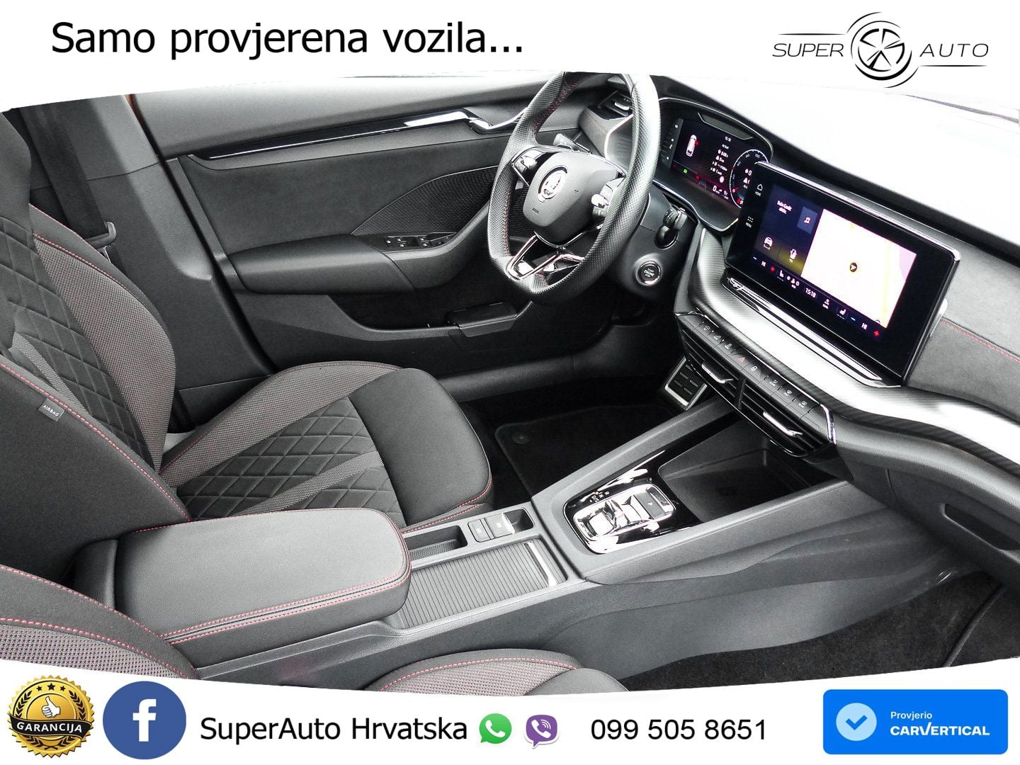 Škoda Octavia Combi RS 2.0 TDI (200 KS) DSG LED+GR SJED+ACC