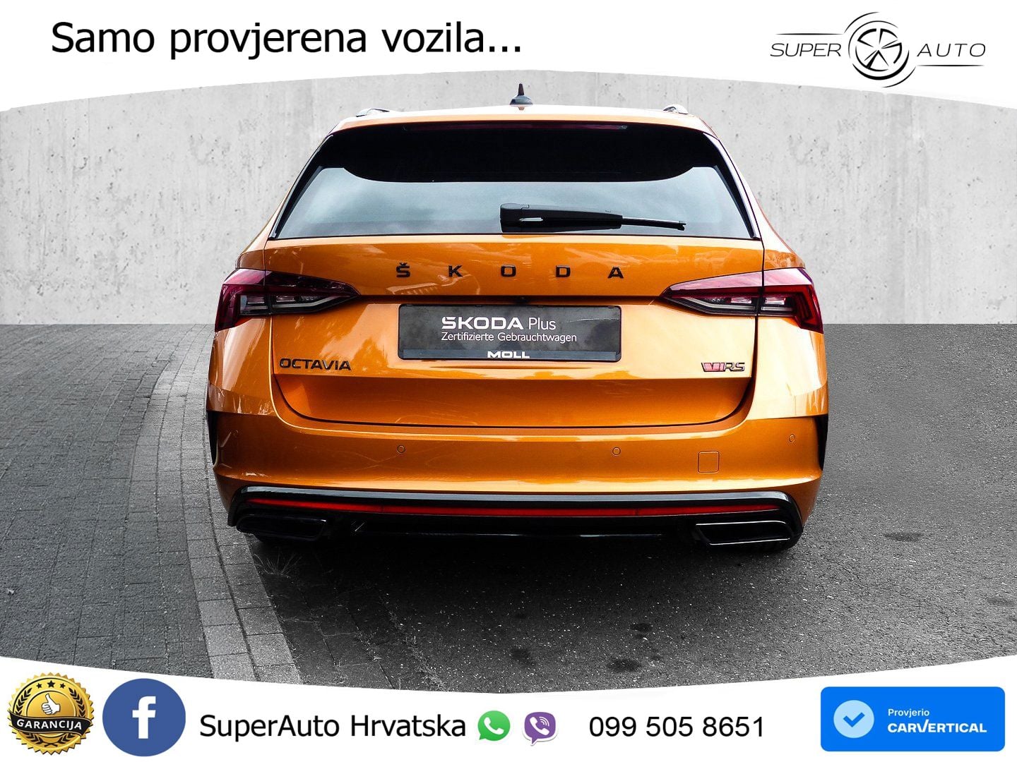 Škoda Octavia Combi RS 2.0 TDI (200 KS) DSG LED+GR SJED+ACC