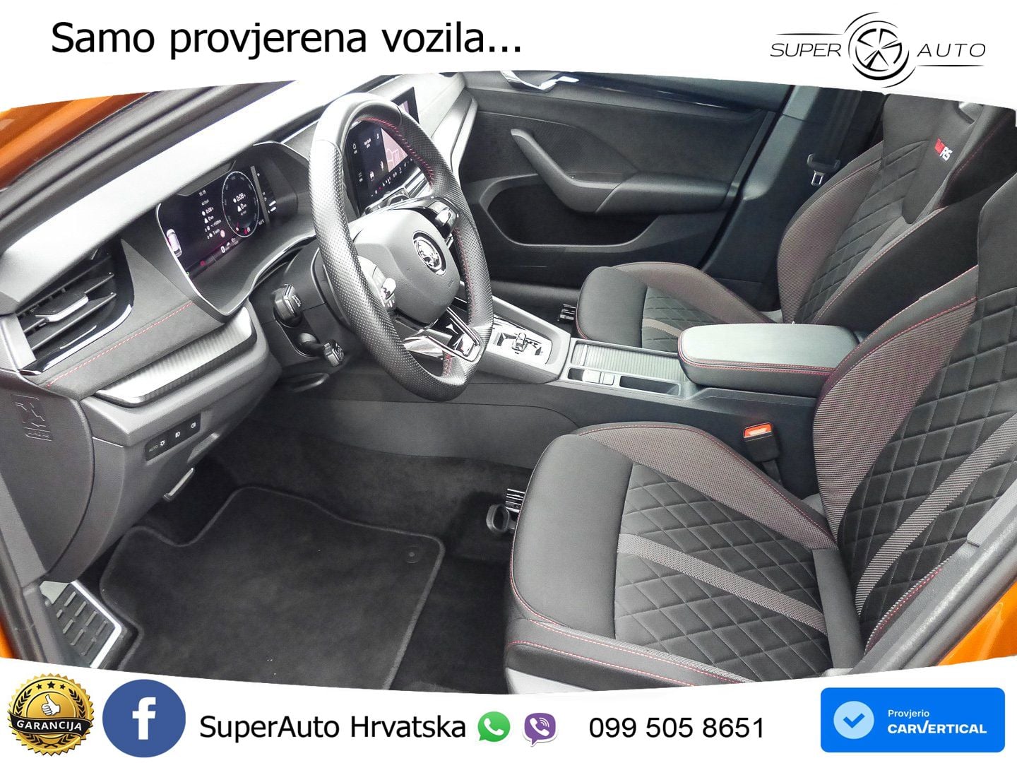 Škoda Octavia Combi RS 2.0 TDI (200 KS) DSG LED+GR SJED+ACC